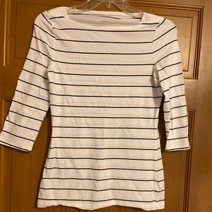 Boat neck top